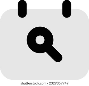 Verfolgen Sie Termine, Termine und Veranstaltungen mit diesem Symbol. Es stellt eine effiziente Planung und Zeitmanagement für eine nahtlose Organisation dar.