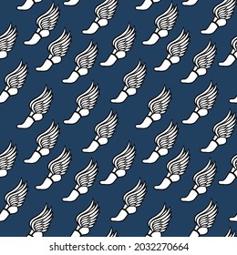 Track and Field .Cross Country .Digital Vector Seamless Pattern.Track Svg. svg