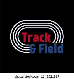 Track and Field Vintage Design Perfect for your Apparel, Sticker, Print, etc