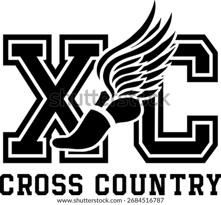 Track .Track and Field.Cross Country. Vector logo illustration of running athlete silhouette clipart. Digital Download