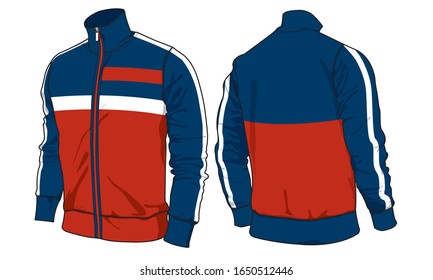 Download Track Jacket Template High Res Stock Images Shutterstock