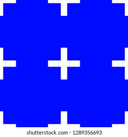Track point. Blue Chroma key background.
