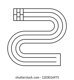 track  race  path 