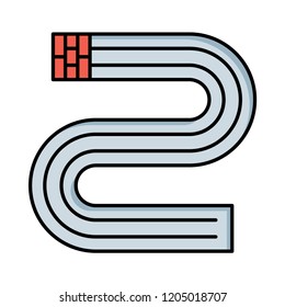 track  race  path 