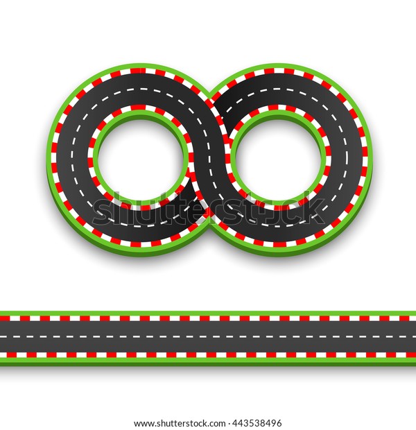 Track road infinity, Road vector highway,\
Vector illustration, speedway\
background.