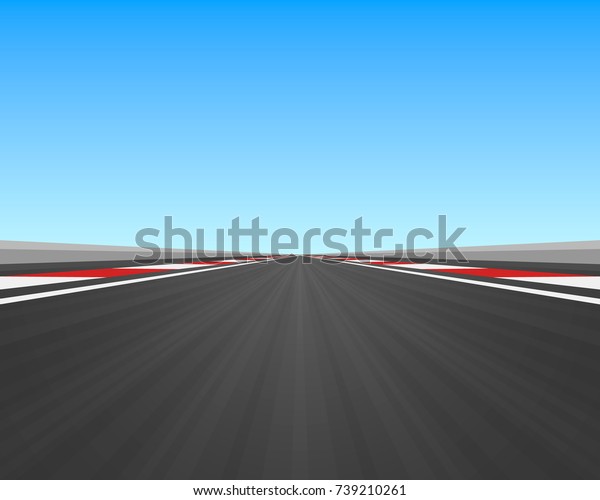 Track road to infinity, Road vector\
highway , Vector illustration, speedway\
background.