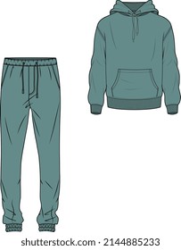 TRACK SUIT HOODIE UND JOGGERS SET FOR MEN AND BOYS SPORTARS WEAR VEKTOR