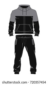 track suit - man
