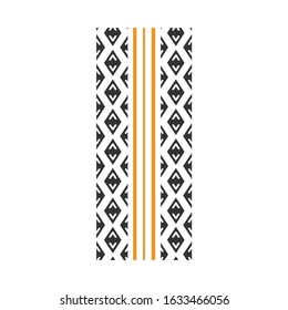 Track tread black and yellow RGB color icon. Detailed automobile, motorcycle street tyre marks. Symmetric car wheel print. Vehicle tire trail. Isolated vector illustration on white background