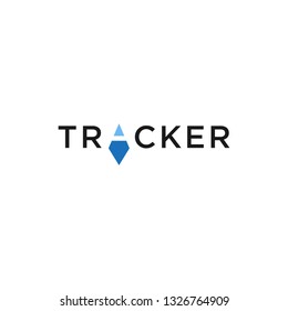 Tracker Arrow Logo Design Idea