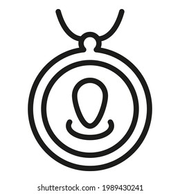 Tracker equipment icon. Outline Tracker equipment vector icon for web design isolated on white background