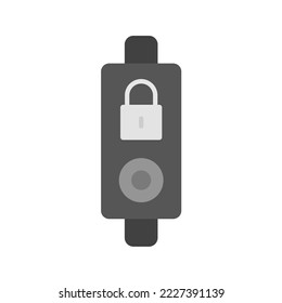 Tracker Remote icon vector image. Can also be used for Vehicles. Suitable for mobile apps, web apps and print media.