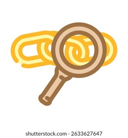 tracking affiliate program color icon vector. tracking affiliate program sign. isolated symbol illustration