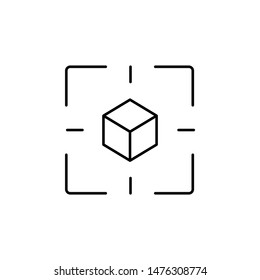 Tracking, augmented reality icon. Element of augmented reality icon