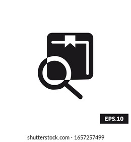 Tracking Box Icon, Logistics Sign/Symbol Vektorillustration