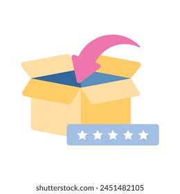 Tracking Code icon. Flat design style from logistics delivery icon. Vector illustration