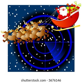 Tracking down Santa