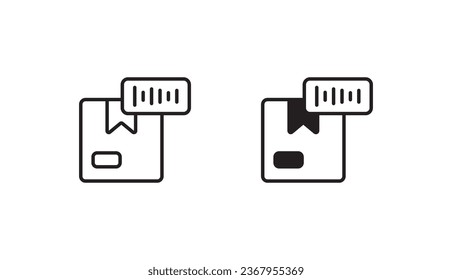 Tracking icon design with white background stock illustration