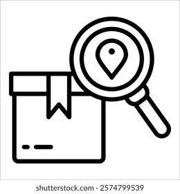 Tracking Icon Element For Design