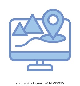 Tracking Icon Element For Design