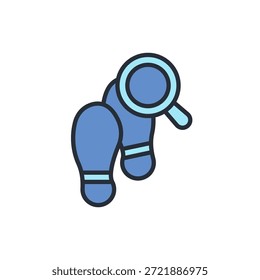 tracking icon. vector.Editable stroke.linear style sign for use web design,logo.Symbol illustration.
