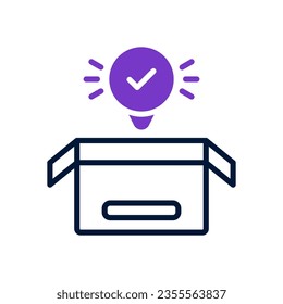 tracking icon for your website, mobile, presentation, and logo design.