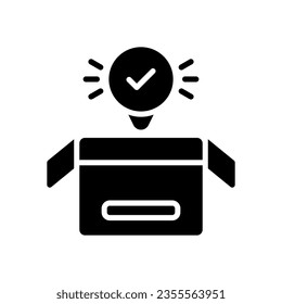 tracking icon for your website, mobile, presentation, and logo design.