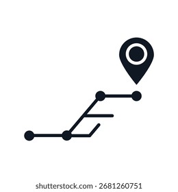 ícones de controle. Ícones simples de vetor com fundo. Design de estilo plano