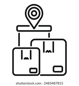 Tracking and monitoring parcels awaiting delivery in a global ecommerce warehouse using digital technology and gps location services