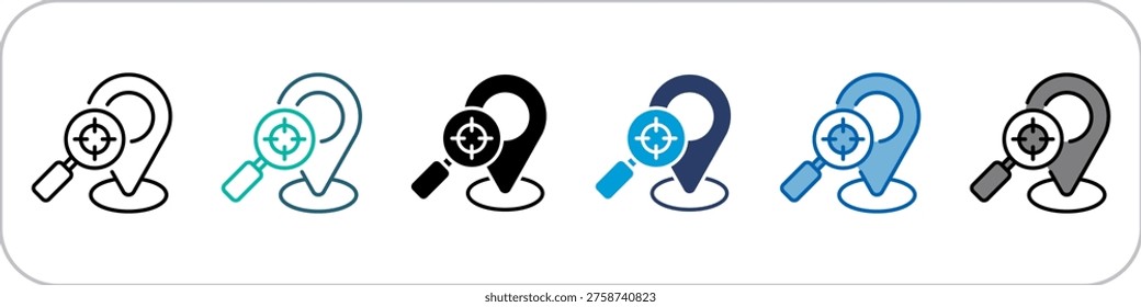Tracking Single Icon Pack Multistyle