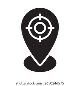 Tracking system Vector Icon which can easily modify or edit
