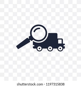 Tracking transparent icon. Tracking symbol design from Delivery and logistic collection.