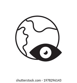 Tracking  vector Solid icon style illustration. EPS 10 File