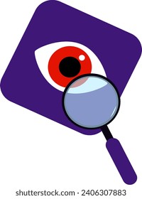 trackinng data its not safe hacker flat icon