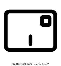 Trackpad Icon for IT Computer Tech