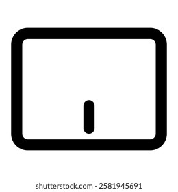 Trackpad Icon for IT Computer Tech