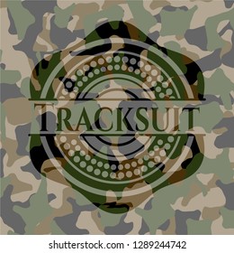 Tracksuit camo emblem