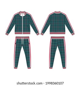 Tracksuit, Modern And Minimalist Style Design, Pattern, New Style, Commercial Use
