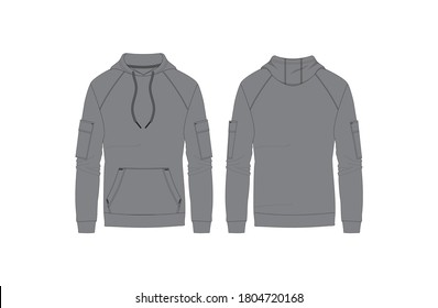 tracksuit sports item men and women color option with black  white fully editable file 