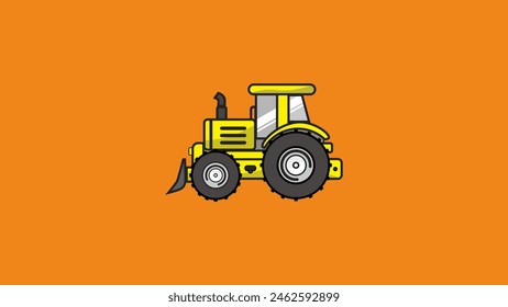 Tracktor Spielzeug Spielplatz Anwendung Spiel Kind Hemd Bekleidung Kind Design Logo Logos