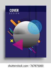tract geometric pattern design and background. Vector templates for modern design, cover, template, decorated, brochure, flyer.