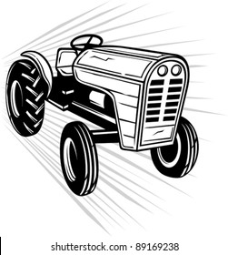 1,449 Man on tractor black and white Images, Stock Photos & Vectors ...