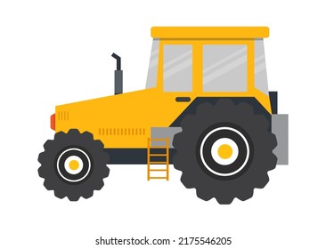Traktorbauindustrie. Vektorgrafik