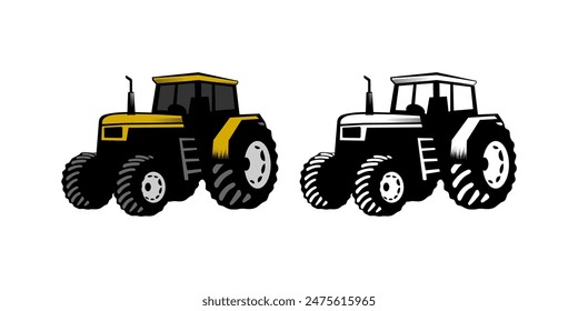 Tractor Design Illustration vector eps format , suitable for your design needs, logo, illustration, animation, etc.
