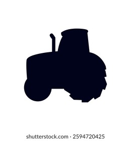 Tractor farm car illustration vector symbol