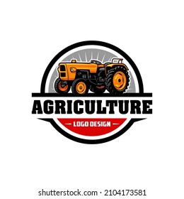 Tractor, Farm Tractor Logo Vector