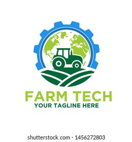 Tractor Farm World Logo Designs