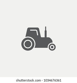 Tractor Flat Icon