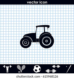 Tractor icon.