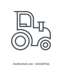 Tractor Icon Design